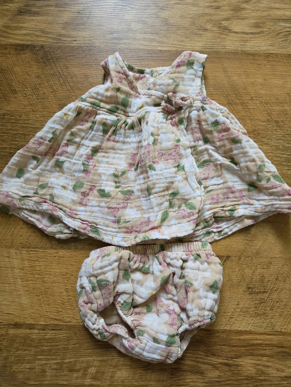 Angel Dear Kimono Dress and Bloomer Floral
